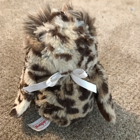 Frankford leopard spotted ow stuffed plush - Picture 2 of 3